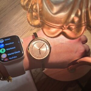 Michael Kors Rose gold bracelet watch needs battery